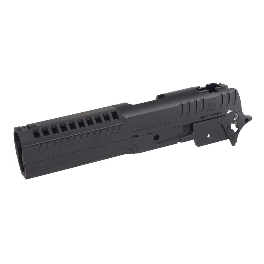 5KU CNCアルミ 5インチ LimCat カスタムキット マルイ HI-CAPA用 (5KU-GB-601) - ブラック-AIRSOFT GOGO エアガン・サバゲー用品通販