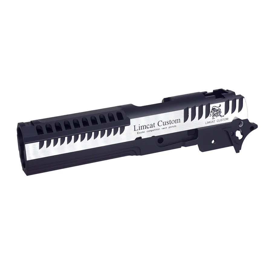 5KU CNCアルミ 5インチ リムキャット カスタムキット 2トーン マルイ HI-CAPA用 (5KU-GB-601) - ブラック-AIRSOFT GOGO エアガン・サバゲー用品通販