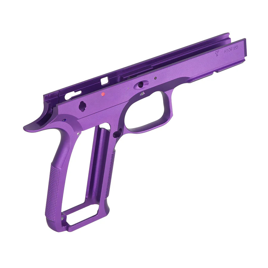 5KU CNCアルミフレーム KJW/ASG Shadow2 GBB エアソフトガン用 (GBSD2026) - 紫-AIRSOFT GOGO エアガン・サバゲー用品通販