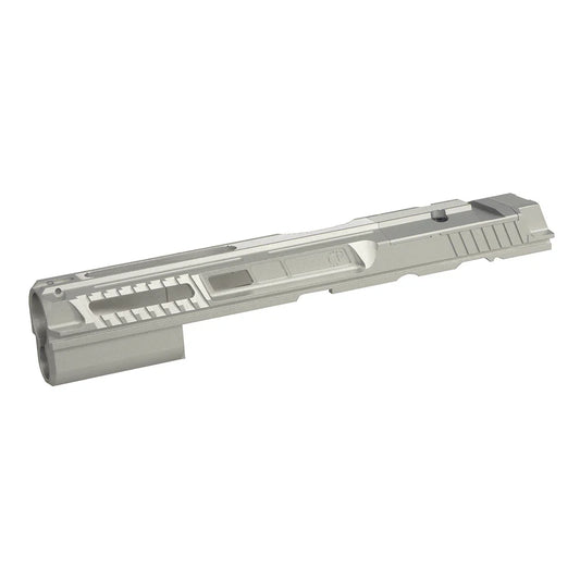 5KU CNCアルミオプティックレディミリングGBBスライド KJW CZ Shadow2 オレンジ GBB用 (GBSD2011) - 銀(ぎん)-AIRSOFT GOGO エアガン・サバゲー用品通販