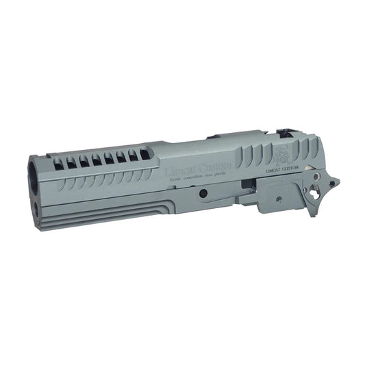 5KU CNCアルミリムキャットカスタム4.3キット マルイハイキャパ用 (5KU-GB-602) - グレー-AIRSOFT GOGO エアガン・サバゲー用品通販