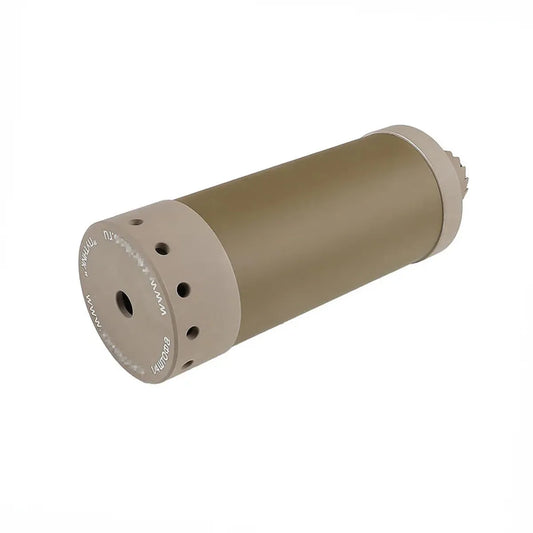 5KU DTK PUTNIK エアソフトサプレッサー 14mm用 (5KU-289) - タン-AIRSOFT GOGO エアガン・サバゲー用品通販