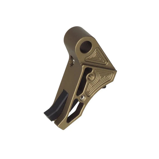 5KU Ex スタイル CNC トリガー マルイ WE G シリーズ GBB 用 (5KU-GB-494) - ちゃいろ-AIRSOFT GOGO エアガン・サバゲー用品通販