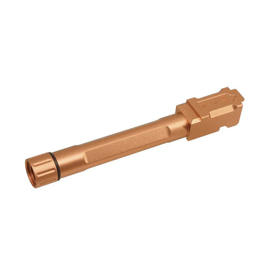 5KU FI 14mm スレッドアウターバレル マルイ G17 GBB用 (5KU-GB-450) - ブロンズ-AIRSOFT GOGO エアガン・サバゲー用品通販