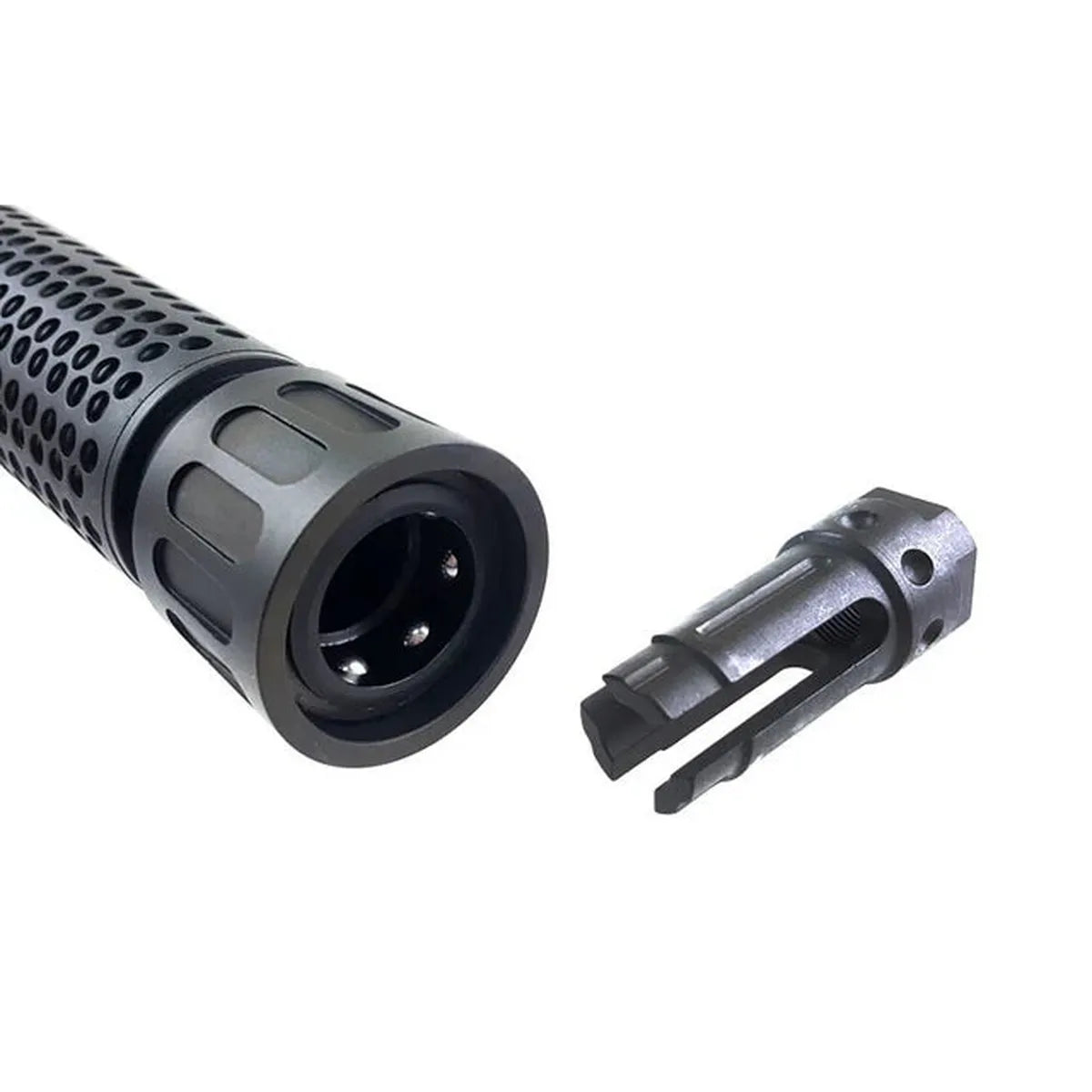 5KU KAC スタイル 556 QDC エアソフト サプレッサー (5KU-205) - タン-AIRSOFT GOGO エアガン・サバゲー用品通販