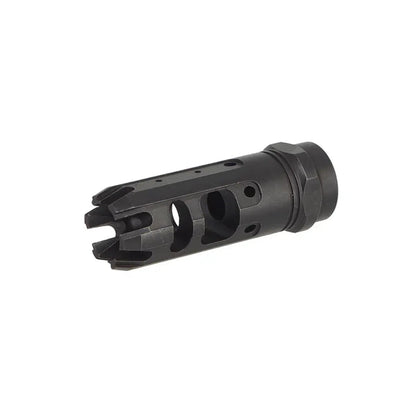 5KU キングコンプスタイル 556 スチールフラッシュハイダー (5KU-246) - ブラック-AIRSOFT GOGO エアガン・サバゲー用品通販