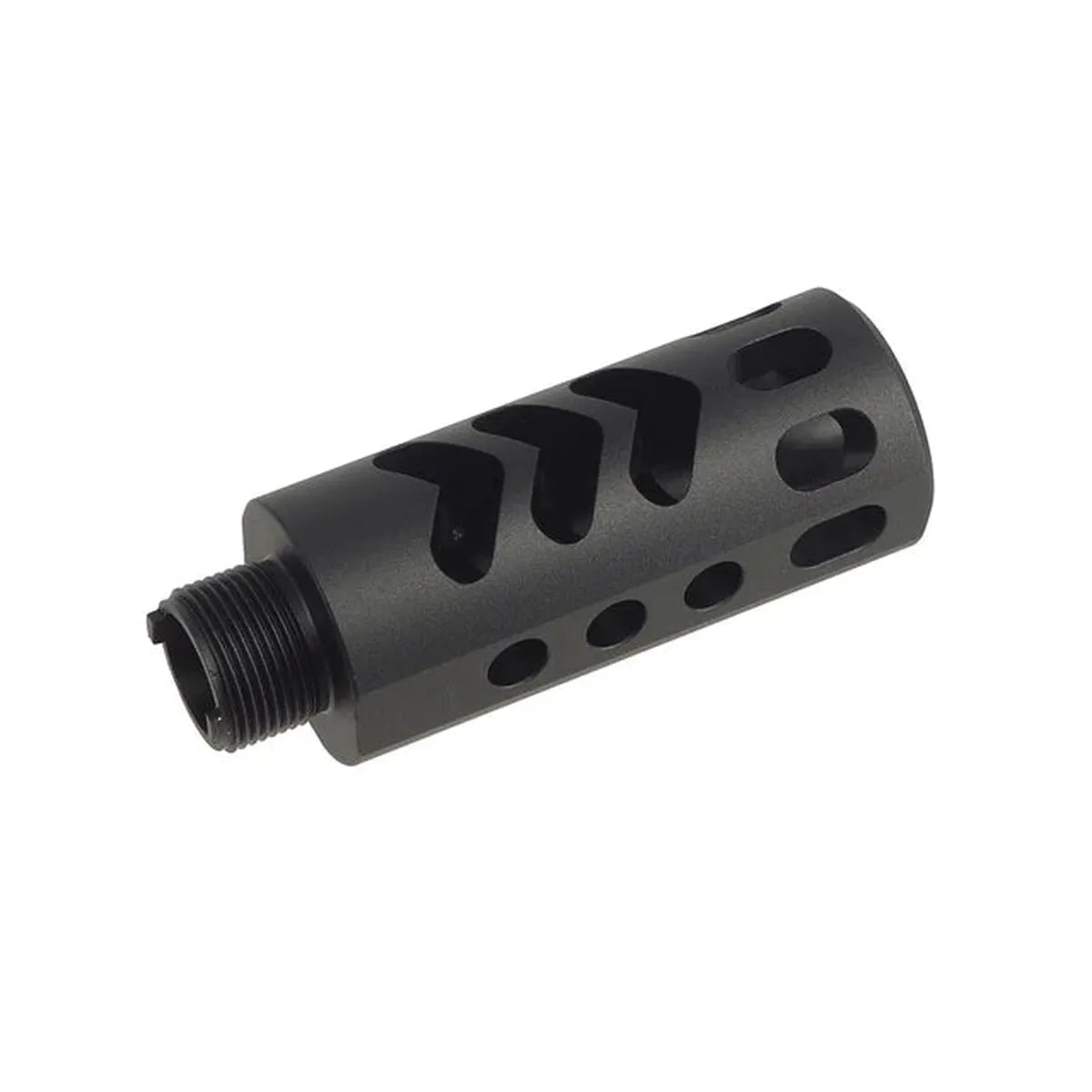 5KU コンペンセイター タイプ3 WA / マルイ コンプレッション対応 エアソフト アウターバレル (5KU-GB-295) - ブラック-AIRSOFT GOGO エアガン・サバゲー用品通販