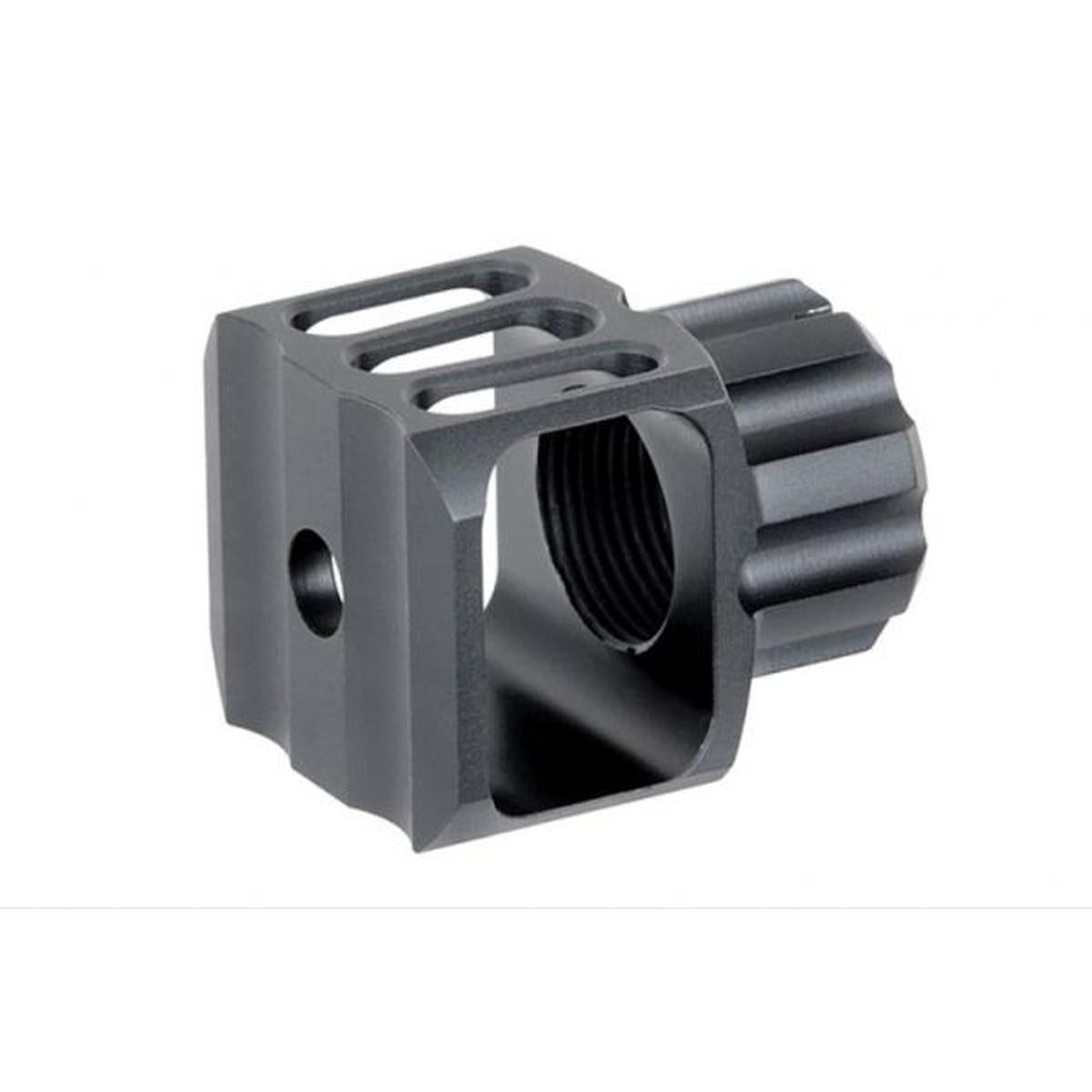 5KU LAF マズルブレーキ (14MM CCW、アルミニウム)-AIRSOFT GOGO エアガン・サバゲー用品通販