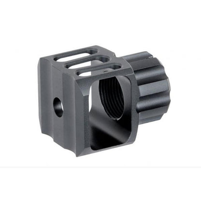 5KU LAF マズルブレーキ (14MM CCW、アルミニウム)-AIRSOFT GOGO エアガン・サバゲー用品通販