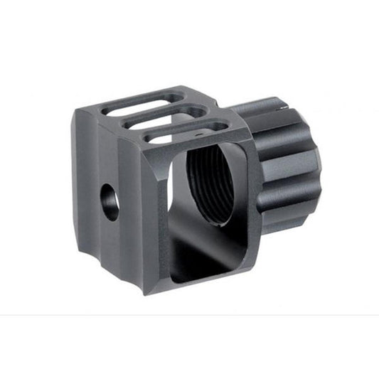 5KU LAF マズルブレーキ (14MM CCW、アルミニウム)-AIRSOFT GOGO エアガン・サバゲー用品通販