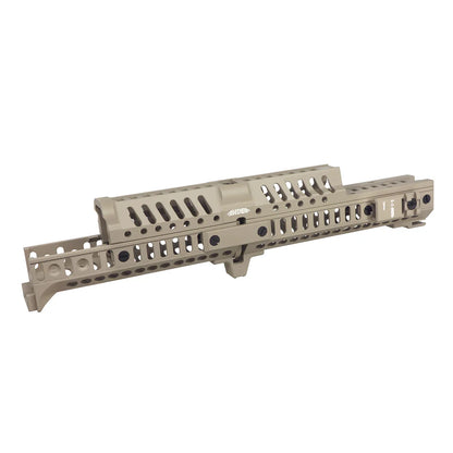 5KU Leader タクティカルハンドガードキット CYMA AKM/74Sエアソフトガン用 (5KU-432) - タン/黄褐-AIRSOFT GOGO エアガン・サバゲー用品通販
