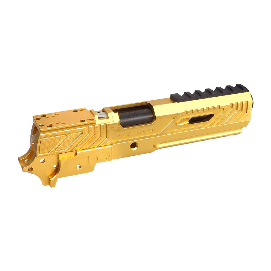 5KU Limcat Wildcat Tracker キャリーオプティックキット（マルイ HI-CAPA用）（5KU-GB-618）- 金(きん)／ブラック-AIRSOFT GOGO エアガン・サバゲー用品通販