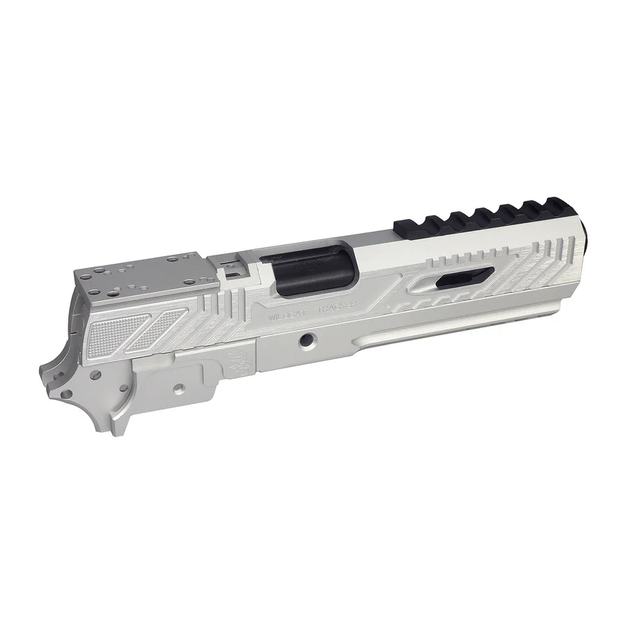 5KU Limcat Wildcat Tracker キャリーオプティックキット（マルイ HI-CAPA用）（5KU-GB-618）- 銀(ぎん)／ブラック-AIRSOFT GOGO エアガン・サバゲー用品通販