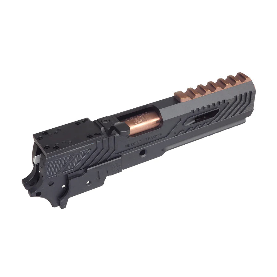5KU Limcat Wildcat Tracker キャリーオプティックキット（マルイ HI-CAPA用）（5KU-GB-618）- ブラック／ブロンズ-AIRSOFT GOGO エアガン・サバゲー用品通販