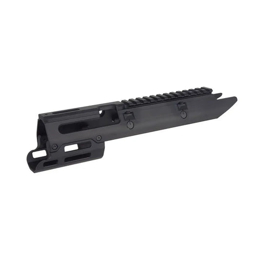 5KU M-Lok レール ハンドガード VFC MP5K GBB エアソフトガン用 (5KU-392V) - ブラック-AIRSOFT GOGO エアガン・サバゲー用品通販