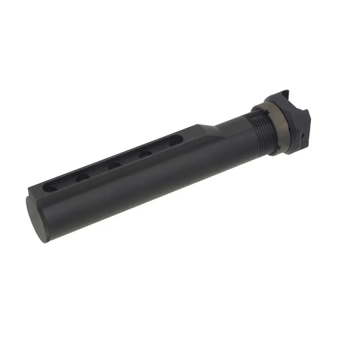 5KU M1913 20mm 5ポジション ピカティニー バッファーチューブ (5KU-320) - ブラック-AIRSOFT GOGO エアガン・サバゲー用品通販