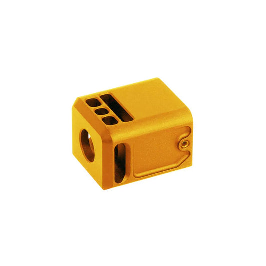 5KU マイクロコンペンセイター V3 Gシリーズ GBB 14mmバレル用 (5KU-GB-447) - ゴールド-AIRSOFT GOGO エアガン・サバゲー用品通販