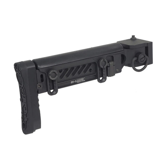5ku マルイAKM GBB用Zenitco PT-5タイプフォールディングストック( GBTMAK004 ) - ブラック-AIRSOFT GOGO エアガン・サバゲー用品通販