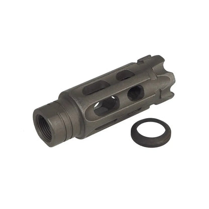 5KU ミニタロン スチールブリーチャーブレーキ 14mm用 (5KU-103)-AIRSOFT GOGO エアガン・サバゲー用品通販