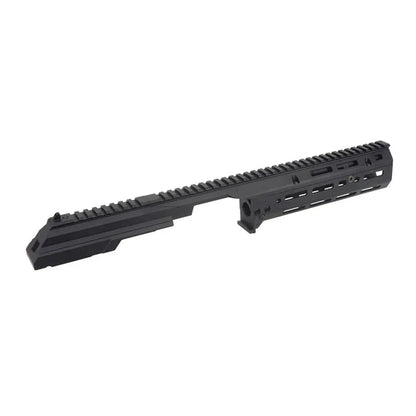 5KU Mk3 モノリシック 1913 フラットトップ ハンドガード CYMA AKM/AK105 AEG 用 (5KU-368) - ブラック-AIRSOFT GOGO エアガン・サバゲー用品通販