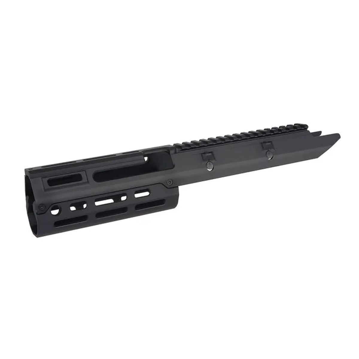 5KU モノリシック M-Lok レール ハンドガード マルイ 次世代 MP5 AEG (5KU-393M) - ブラック-AIRSOFT GOGO エアガン・サバゲー用品通販