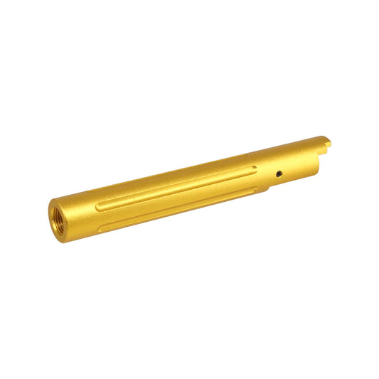 5KU ノンリコイル ストレートカットアウターバレル マルイ ハイキャパ 5.1 GBB エアソフトガン用 (GB-424) - 金(きん)-AIRSOFT GOGO エアガン・サバゲー用品通販