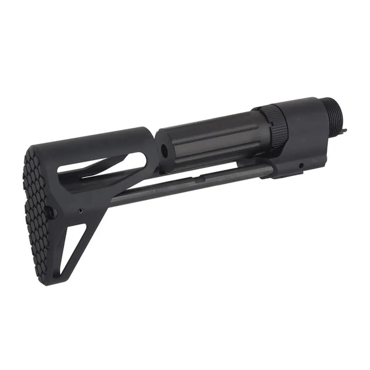 5KU PDW リトラクタブルストック M4 GBB エアソフトガン用 (5KU-GB-156) - ブラック-AIRSOFT GOGO エアガン・サバゲー用品通販