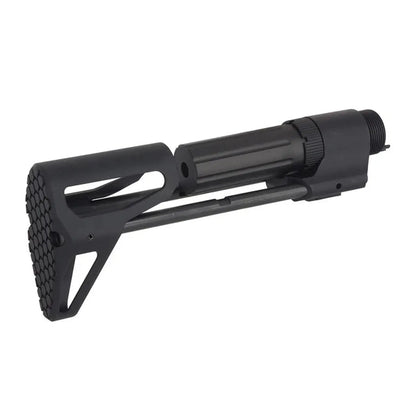 5KU PDW リトラクタブルストック M4 GBB エアソフトガン用 (5KU-GB-156) - ブラック-AIRSOFT GOGO エアガン・サバゲー用品通販