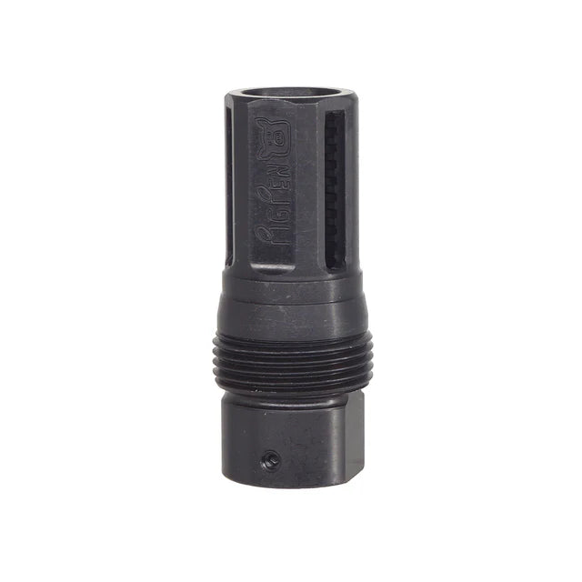 5KU ピッグペン スチールフラッシュハイダー 14mm用 (5KU-423)-AIRSOFT GOGO エアガン・サバゲー用品通販