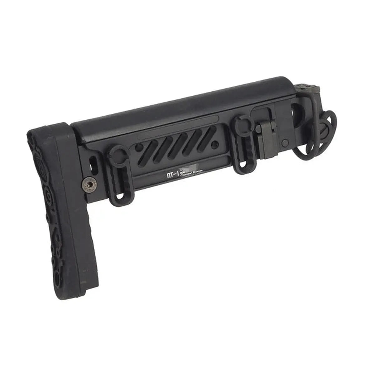 5KU PT-1 Gen2 サイドフォールディングストック GHK / LCT / CYMA AK エアソフトガン用 (5KU-262) - ブラック-AIRSOFT GOGO エアガン・サバゲー用品通販