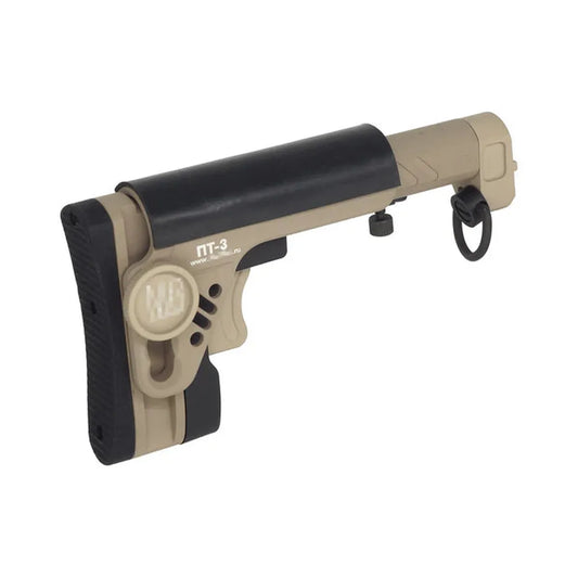 5KU PT-3 伸縮式サイドフォールディングストック E&L AK エアソフトガン用 (5KU-277) - タン-AIRSOFT GOGO エアガン・サバゲー用品通販