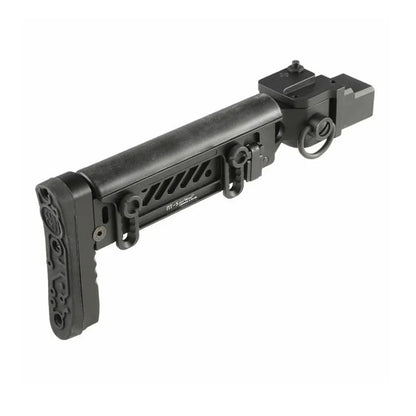5KU PT-5 サイドフォールディングストック GHK AKM エアソフトガン用 (5KU-347) - ブラック-AIRSOFT GOGO エアガン・サバゲー用品通販