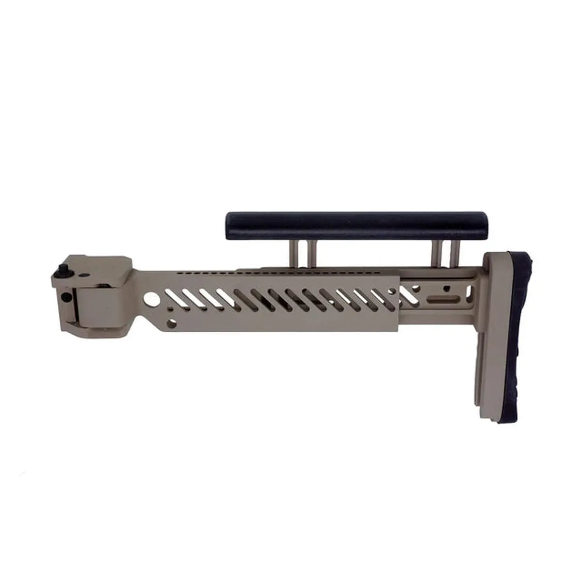5KU PT-5 サイドフォールディングストック マルイ AKM GBB エアソフトガン用 - タン-AIRSOFT GOGO エアガン・サバゲー用品通販