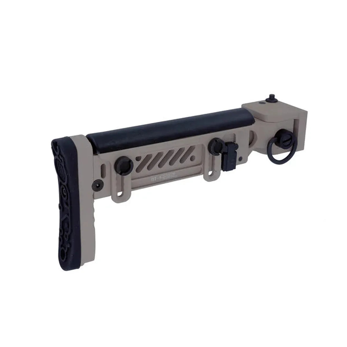 5KU PT-5 サイドフォールディングストック マルイ AKM GBB エアソフトガン用 - タン-AIRSOFT GOGO エアガン・サバゲー用品通販