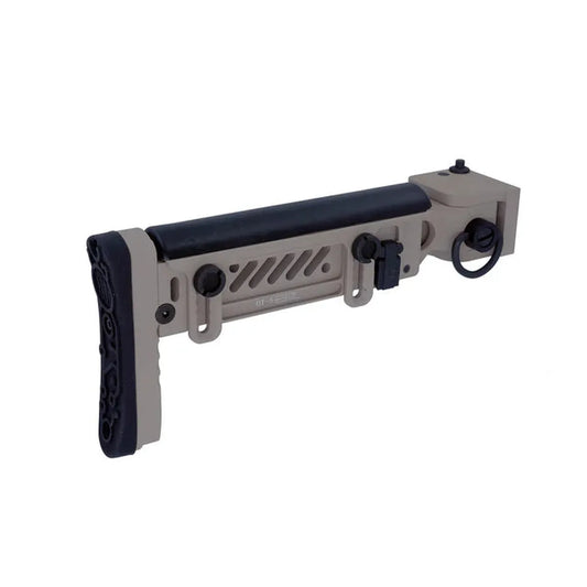 5KU PT-5 サイドフォールディングストック マルイ AKM GBB エアソフトガン用 - タン-AIRSOFT GOGO エアガン・サバゲー用品通販