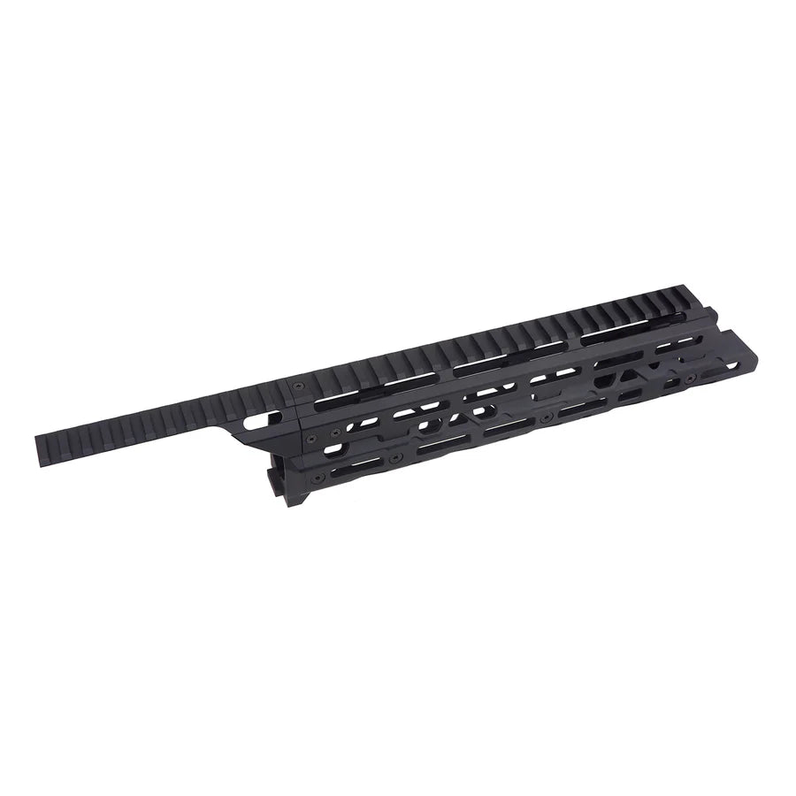 5KU ロング M-Lok ハンドガード マルイ Saiga-12K GBB 用 (GBTM12K006) - ブラック-AIRSOFT GOGO エアガン・サバゲー用品通販