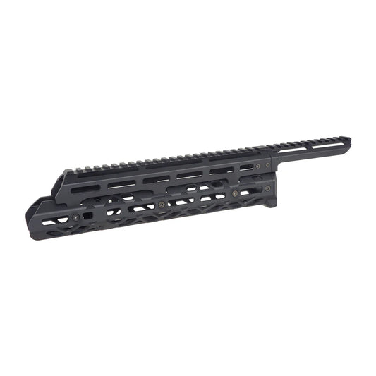 5KU ロング M-Lok ハンドガード マルイ Saiga-12K GBB 用 (GBTM12K006) - ブラック-AIRSOFT GOGO エアガン・サバゲー用品通販