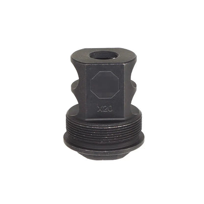 5KU RRD-2C X20 マズルブレーキ 14mm CCW用 (5KU-398) - ブラック-AIRSOFT GOGO エアガン・サバゲー用品通販