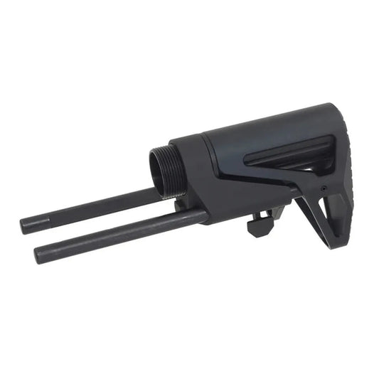 5KU SCW 格納式 PDW ストック マルイ M4 GBB エアソフトガン用 (5KU-GB-160) - ブラック-AIRSOFT GOGO エアガン・サバゲー用品通販