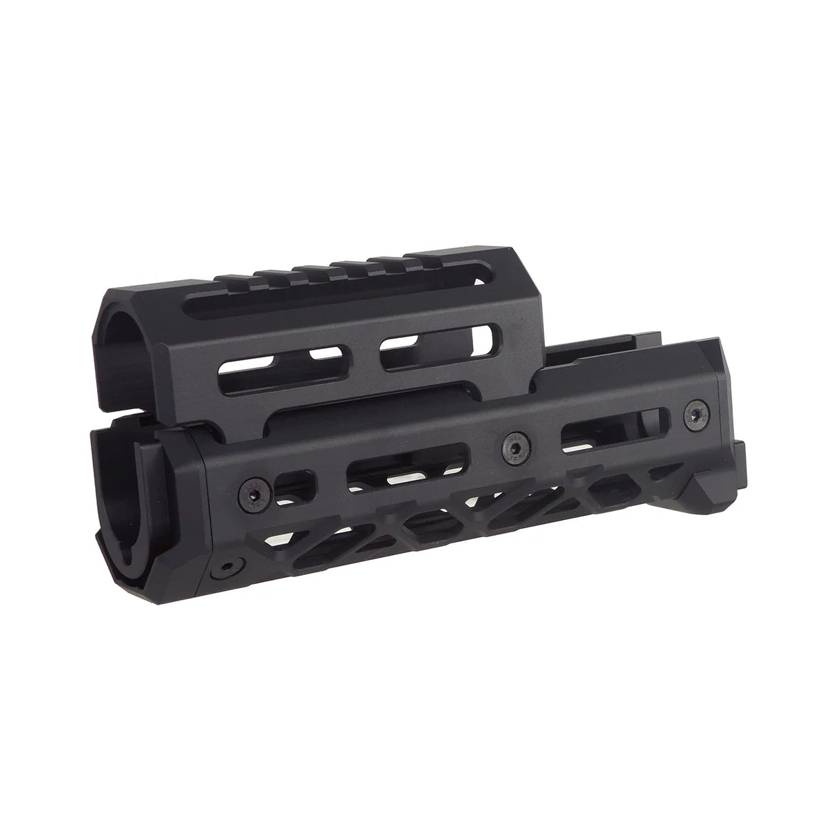 5KU ショート M-LOK ハンドガード CYMA AK エアソフトガン用 (5KU-404C) - ブラック-AIRSOFT GOGO エアガン・サバゲー用品通販