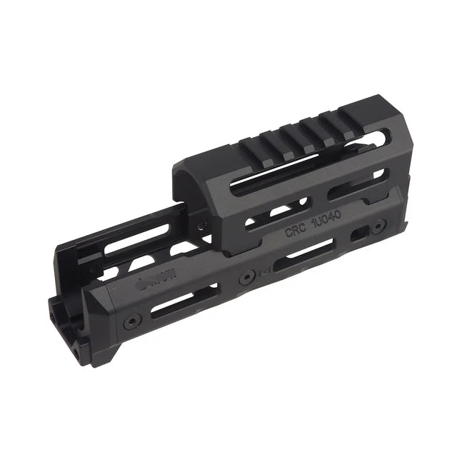 5KU ショート M-LOK ハンドガード GHK AK GBB エアソフトガン用 (5KU-404G) - ブラック-AIRSOFT GOGO エアガン・サバゲー用品通販