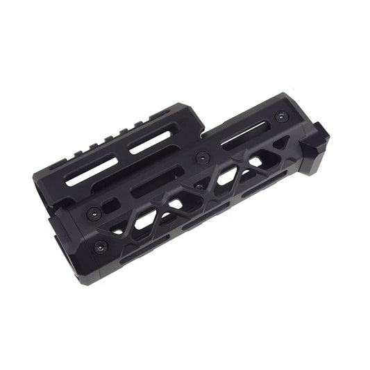 5KU ショート M-LOK ハンドガード GHK AK GBB エアソフトガン用 (5KU-404G) - ブラック-AIRSOFT GOGO エアガン・サバゲー用品通販
