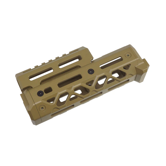  5KU ショート M-LOK ハンドガード マルイ AK GBB エアガン用 ( 5KU-404M ) - タン/黄褐-AIRSOFT GOGO エアガン・サバゲー用品通販