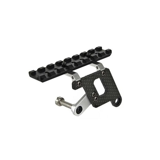 5KU Shooters カーボンマウントベース マルイ ハイキャパ GBB エアソフトピストル用 (GB-281) - シルバー-AIRSOFT GOGO エアガン・サバゲー用品通販