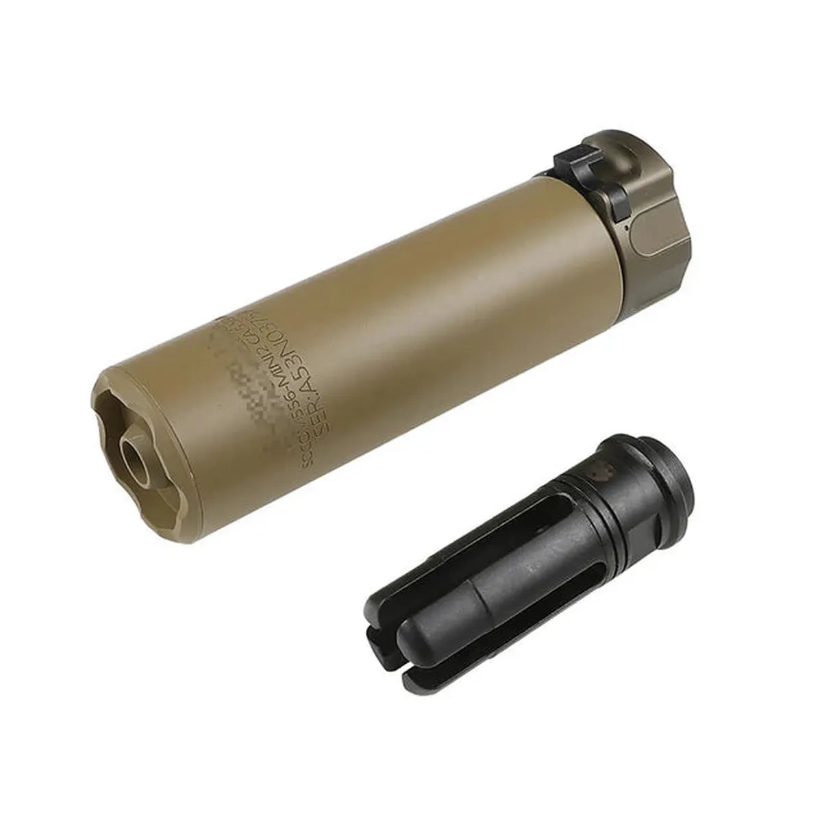 5KU SOCOM 556 Mini2 エアソフト サプレッサー フラッシュ ハイダー付き (5KU-243) - タン-AIRSOFT GOGO エアガン・サバゲー用品通販