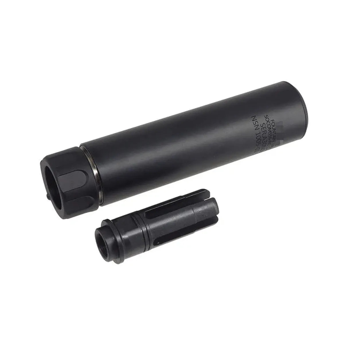 5KU SOCOM 556 RC エアソフト サプレッサー フラッシュ ハイダー付き (5KU-215) - ブラック-AIRSOFT GOGO エアガン・サバゲー用品通販