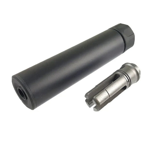 5KU SOCOM 556 RC エアソフト サプレッサー フラッシュ ハイダー付き (5KU-215) - ブラック-AIRSOFT GOGO エアガン・サバゲー用品通販