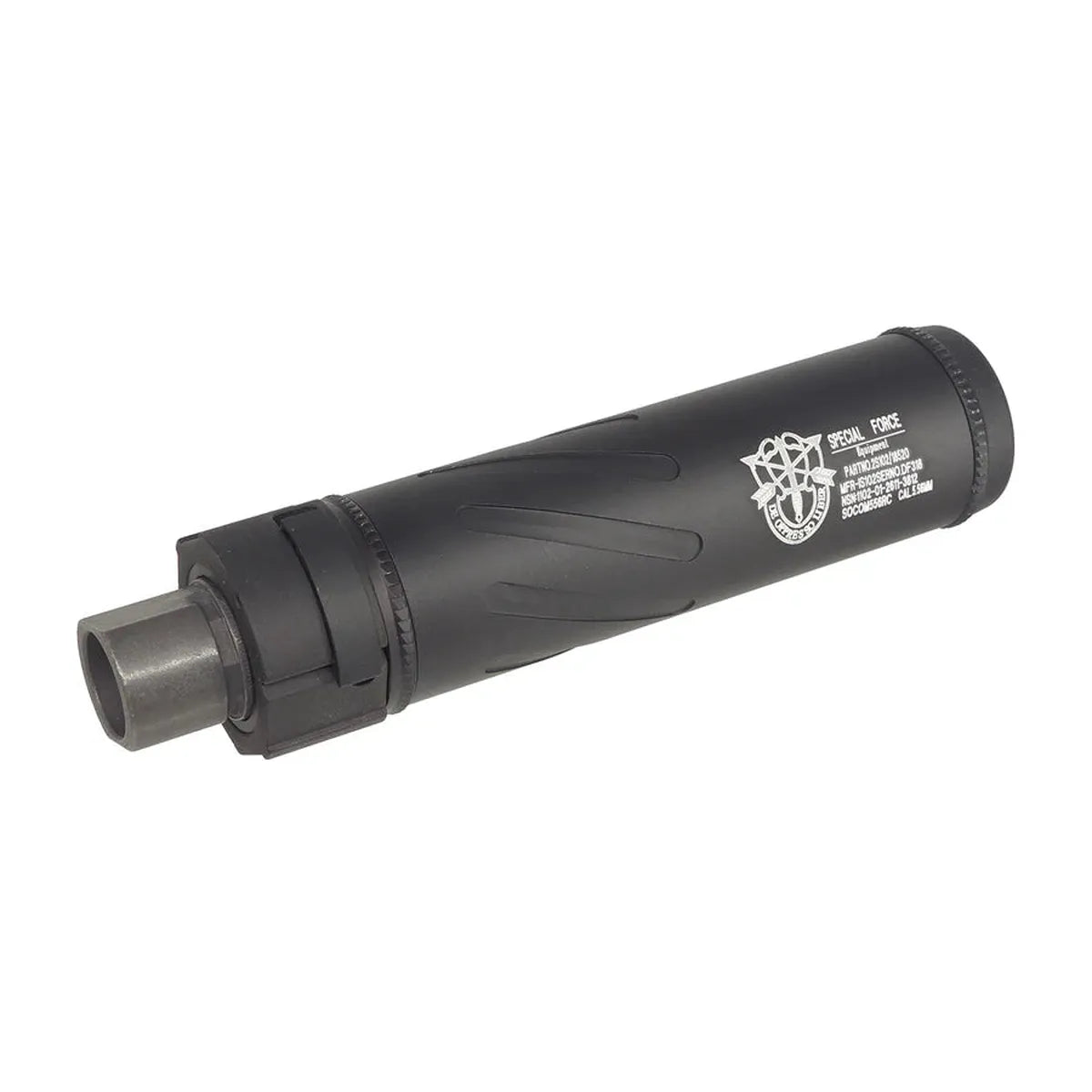 5KU SOCOM 556 RC QD エアソフト サプレッサー (5KU-144) - ブラック-AIRSOFT GOGO エアガン・サバゲー用品通販