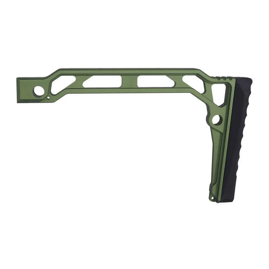 5KU SS-8RP スケルトンストック 20mmレール用バットパッド付き (5KU-362) - みどり-AIRSOFT GOGO エアガン・サバゲー用品通販