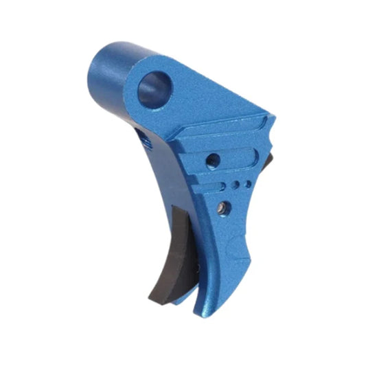 5KU SSVI スタイル CNC トリガー マルイ WE G シリーズ GBB 用 (5KU-GB-495) - ブルー-AIRSOFT GOGO エアガン・サバゲー用品通販